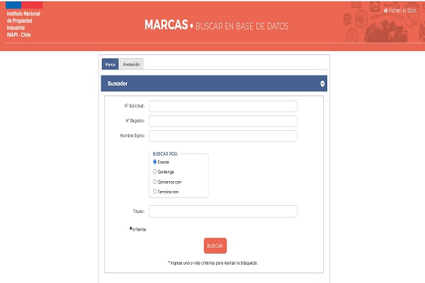 registrar patente en chile