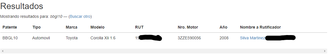 consultar datos con patentes chile